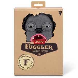 Fuggler Gold Fuggs 9 inch (Hedge Grog), Funny Ugly Monster Soft Plush Collectibl